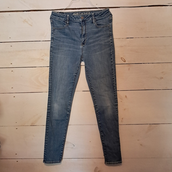 American Eagle Outfitters Denim - American Eagle Super Stretch Super High Rise Jegging Size 8 Regular